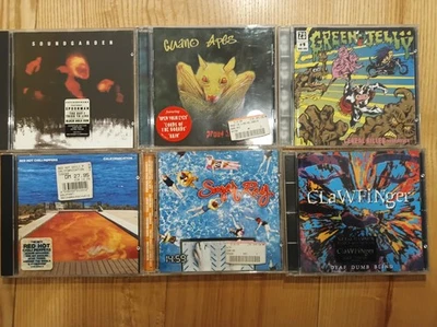 CD Konvolut Alternativ Metall Soundgarden Clawfinger Red hot Chilli - Bild 1 von 2