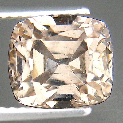 3.98Ct HUGE NATURAL PEACH YELLOW KUNZITE FROM AFGHANISTAN - Image 1 of 4