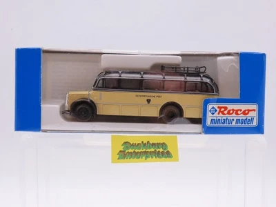 Roco 1600 Saurer Komet Österreichische Post Bus beige in OVP 1:87 194081 - Bild 1 von 2