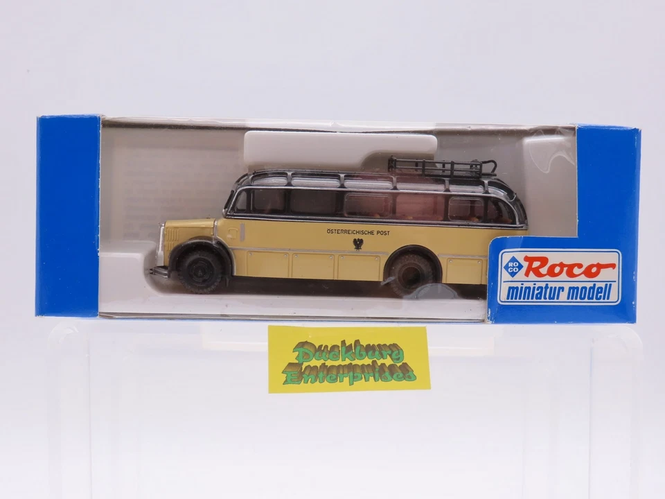 Roco 1600 Saurer Komet Österreichische Post Bus beige in OVP 1:87 194081 - Bild 1 von 2