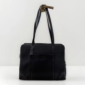 Coach New York G81-6216 schwarz Neopren Schultertasche Büro Reise Reißverschluss Beuteltasche - Bild 1 von 14