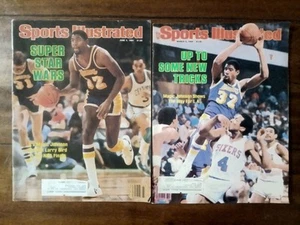 Lot Of 2 Sports Illustrated June March 1984 "Super Star Wars" Magic Johnson - Picture 1 of 5