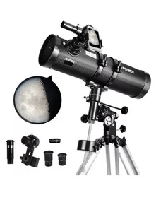 Telescope 130EQ Newtonian Reflector Telescopes for Adults, Professional Telescop - Picture 1 of 10