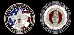 Hermosa moneda signo Scouts of America Scout - BSA - Imagen 1 de 1