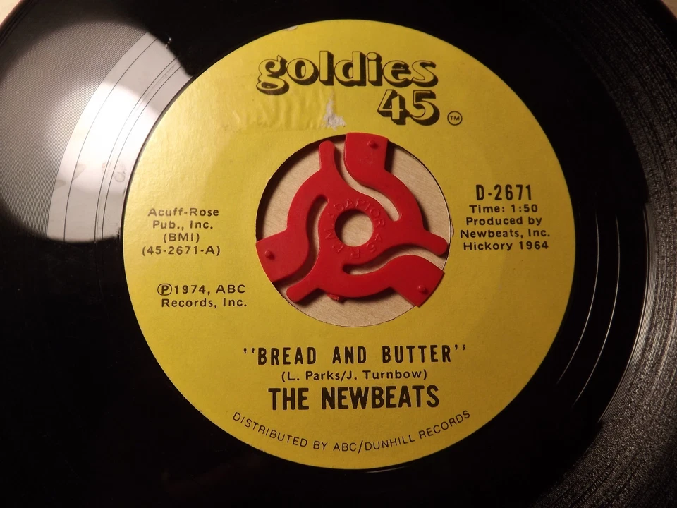The Newbeats....."Bread And Butter".......45rpm  - Image 1 of 1