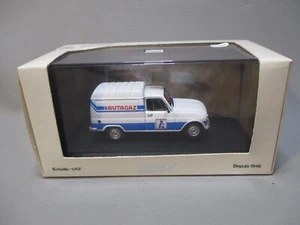 LG1958 NOREV 511050 1/43 1:43 Voiture Renault 4 F6 Butagaz blanc boite crystal - Imagen 1 de 7