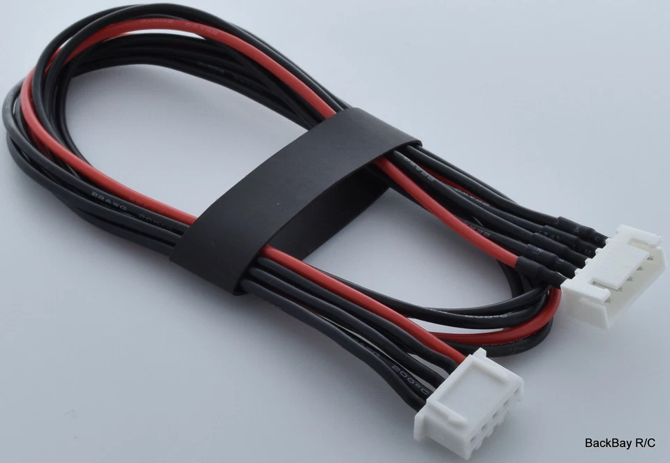 4S JST-XH Balance Wire Extension Adapter with 45CM (~18in) 22awg Wire - Image 1 of 4