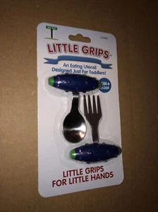 Little Grips Baby Löffel und Gabeln Neu mit Etikett - Bild 1 von 2