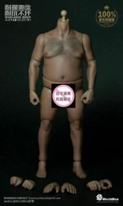 Worldbox AT018 1/6 Durable Male Fat Man Body fit 12'' Sodier Action Figure - Picture 1 of 6