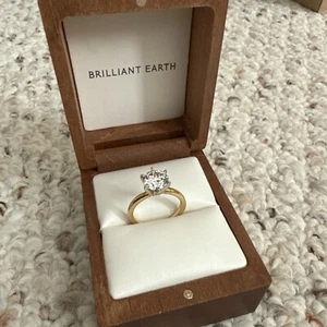 Brilliant Earth Diamond Ring With Setting - Picture 1 of 8