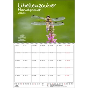 Libellenzauber Planer DIN A2 Kalender für 2025 - Seelenzauber - Bild 1 von 1