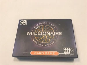 WHO WANTS TO BE A MILLIONAIRE TRAVEL CARD GAME 2019 3+ PLAYERS AGE 14+ - Picture 1 of 2
