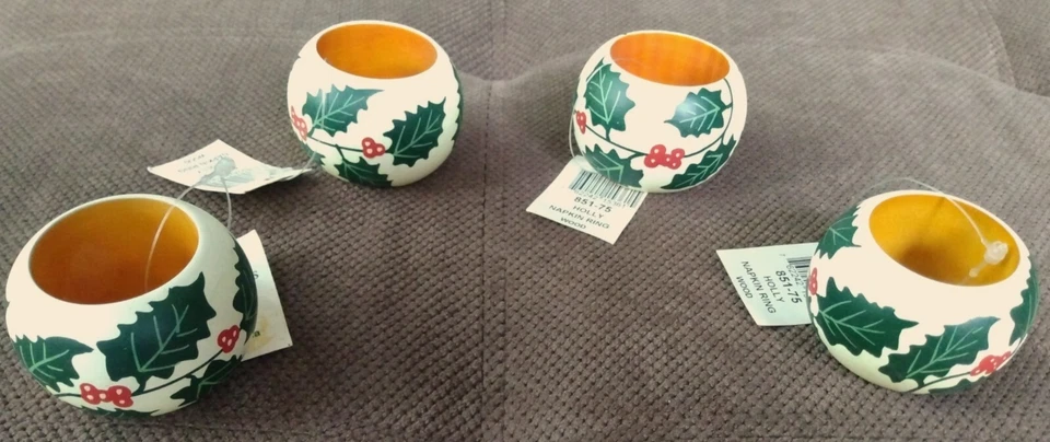 Juego de 4 servilleteros de Navidad Foto 1 de 1