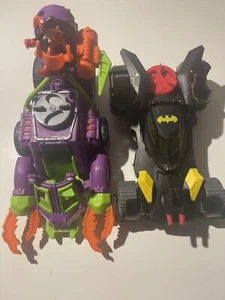 Mattel Batman Car Toy With Joker Car Ideal Stocking Filler Boys Harley Quinn - Picture 1 of 3