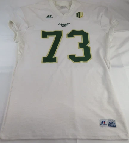 Colorado State University #73 Tomas Rivera Football Jersey 2XL CSU Rams Cover