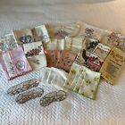 43 Pc lot Embroidered Table Runners Tea Towels Calendars Pillowcases Cottagecore