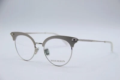 NUEVO MARCO DE GAFAS BOUCHERON BC0040O 003 PLATEADO AUTÉNTICO 50-17 140 Foto 1 de 4