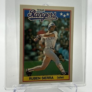 1988 Topps UK Minis TIFFANY Ruben Sierra Baseball Card #71 Mint FREE SHIPPING