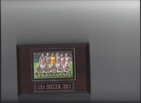 2012 USA TEAM PLAQUE USA SOCCER OLYMPIC GOLD WOMEN'S Cover