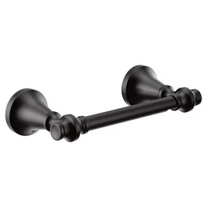 Moen YB0508BL Colinet Traditional Pivoting Toilet Paper Holder, Matte Black - Picture 1 of 2