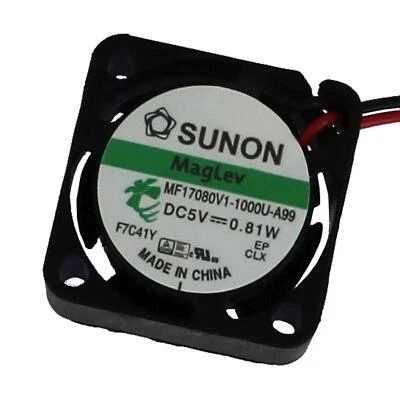 Fan 5V DC 0,8W 17x17x8mm 1,5m³/h 20000U/Min 1,5m³/h Sunon MF17080V11000UA99 - Image 1 of 4