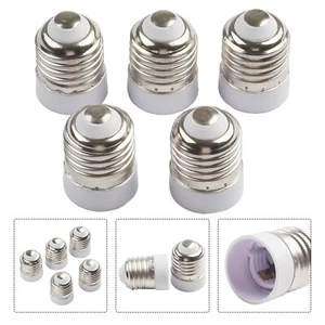 Convert Your E27 Sockets to E17 with Our Easy to Use LED Adapters Set of 5 - Picture 1 of 12