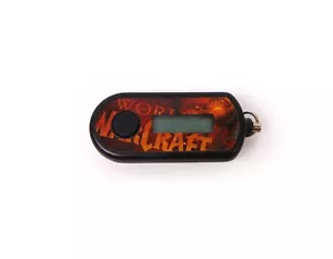 Blizzard World Of Warcraft Authenticator Schlüsselanhänger Gerät | Flacher Akku - Bild 1 von 5