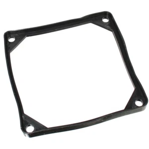 Joint silicone cadre de montage doux pour ventilateur 80x80mm noir - Photo 1/1