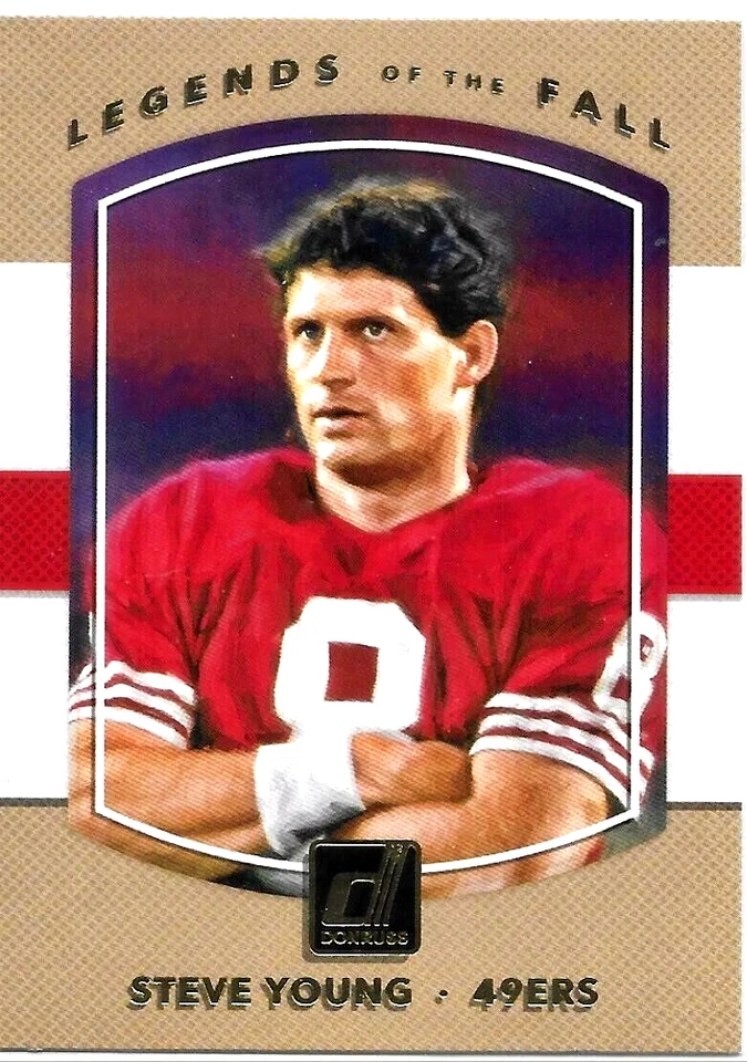 Steve Young 2017 Donruss Football Legends of the Fall #3 49ers - Image 1 of 1