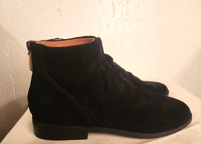 Botín Gentle Souls de Kenneth Cole para mujer talla 7,5 M negro gamuza Emma con cremallera #28 Foto 1 de 4