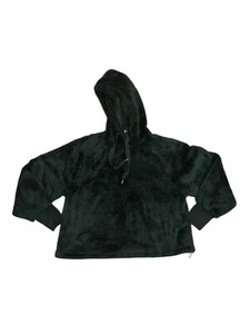 Fluffy Emrals Green Old Navy Hoodie Size Large - Picture 1 of 6