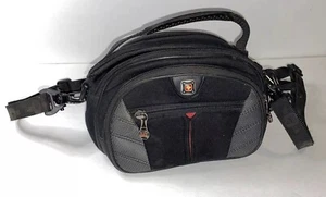 Swiss Army Swissgear Camera Utility Case Black With Strap - Picture 1 of 8