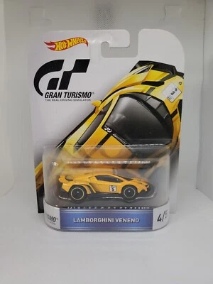 2016 🔥HOT WHEELS LAMBORGHINI VENENENO,4/5 娱乐 GRAN TURISMO — 第 1/4 张图片
