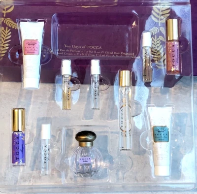 TOCCA подарочный набор мини/образец духов ручной крем волос туман Colette Cleopatra Stella - Изображение 1 из 4