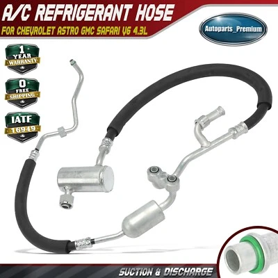 Новый кондиционер всасывания и разряда в сборе для Chevrolet Astro GMC Safari V6 4,3 л - Изображение 1 из 4