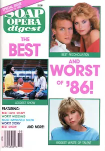 SEIFENOPERA DIGEST Magazin 13. Januar 1987 Best & Worst of 1986 Gloria Loring - Bild 1 von 5