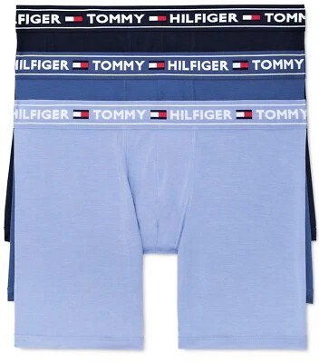 Roupa íntima masculina TOMMY Hilfiger 3 cuecas boxer elásticas todos os dias MODAL US$ 59,50 - Imagem 1 de 3