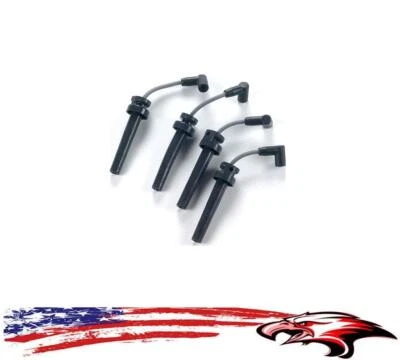 Brand New Set of Spark Plug Wires for Jeep Liberty 02-05 TJ 03-06 Wrangler 03-06 - Image 1 of 4