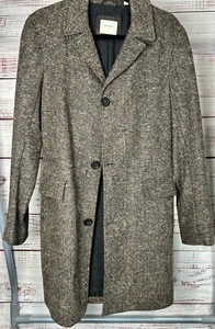 Billy Reid Men's Wool Overcoat Size Small - Picture 1 of 6