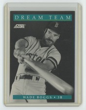 1991 Score Dream Team Wade Boggs (DT 9 of 13) . Boston Red Sox #889