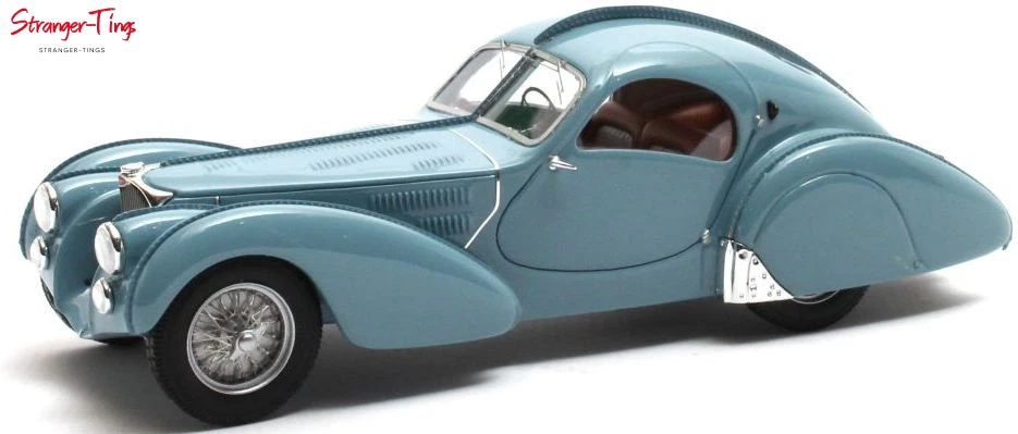 Matrix Bugatti T57S Atlantic #57473 Grey Blue 1937 1/43 Scale - Image 1 of 1