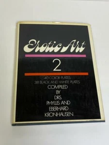 Vintage Erotic Art 2 Kronhausen 1970 Grove Press Color & B/W Plates HC DJ Book - Picture 1 of 3