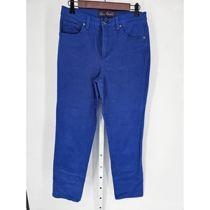 Gloria Vanderbilt Women's Blue Stretch Mid Rise Belt Loop Jeans Size 6 - Picture 1 of 4