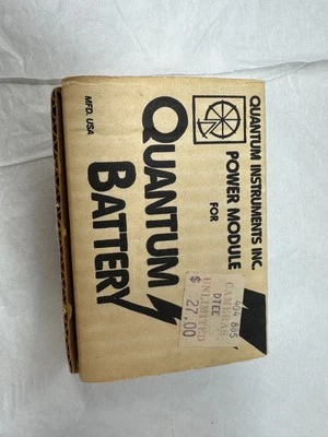 Quantum Battery 1 módulo de alimentação E compatível com Olympus T32 e Sunpak 411 novo no pacote - Imagem 1 de 4