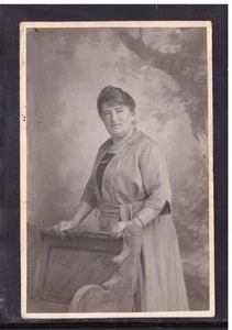 Fotokarte Frau Vintage Kleid KK5285 - Bild 1 von 1