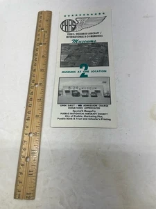 Fred Weisbrod Flugzeug B24 Museumsprospekt Pueblo Colorado CO Militärflugzeug - Bild 1 von 5