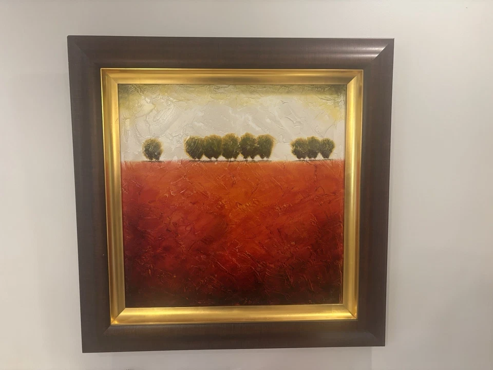 E. H. Klink 29x29 con marco dorado Foto 1 de 1