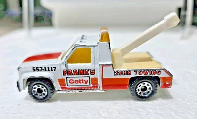 Matchbox GMC Wrecker MB21 vintage/1991-1993  chrome base Thailand - Image 1 of 4