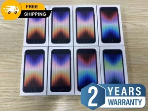 NEW Sealed Apple iPhone SE 3rd 5G 2022 64-128-256GB UNLOCKED GSM+CDMA US STOCK - Picture 1 of 9