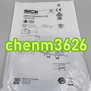 1 Stück NEU Original SICK IMB12-08NNSVU2S 1072745 Sensor #CC - Bild 1 von 2